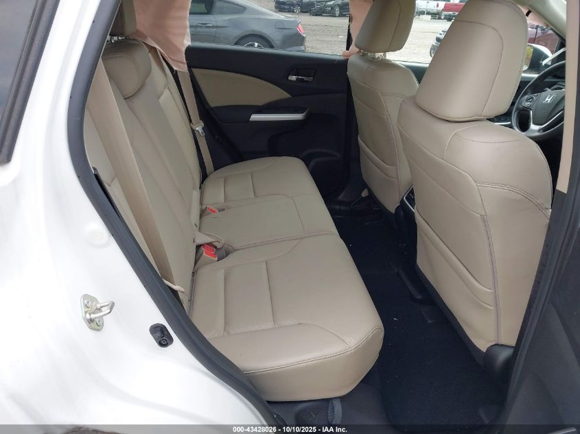 2016 Honda Cr-V Ex-L VIN: 5J6RM4H74GL091913 Lot: 43428026