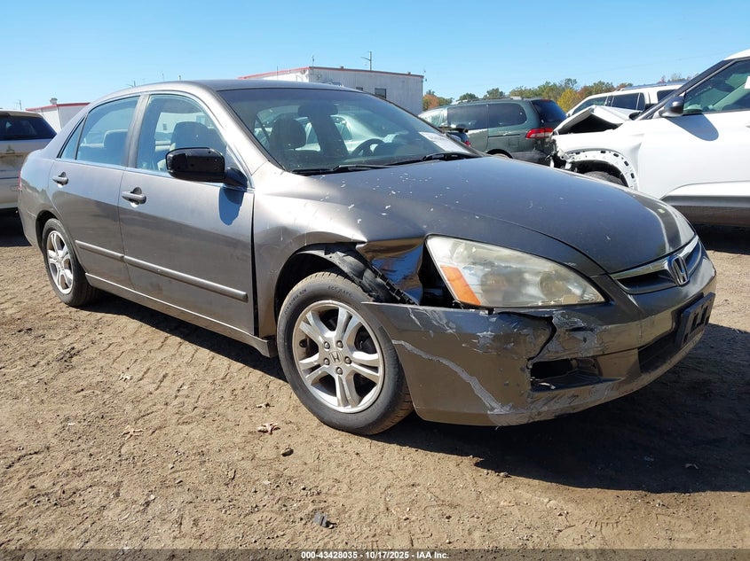 1HGCM56766A076197 2006 Honda Accord 2.4 Ex auction photo 1