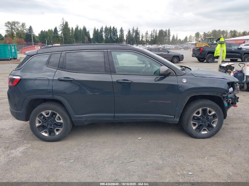 2018 Jeep Compass Trailhawk 4X4 VIN: 3C4NJDDB9JT129395 Lot: 43428049