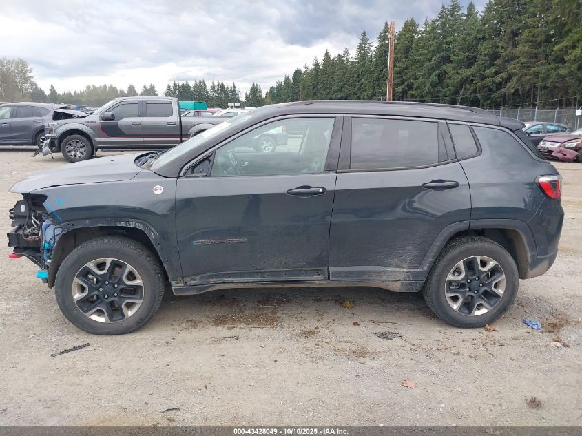 2018 Jeep Compass Trailhawk 4X4 VIN: 3C4NJDDB9JT129395 Lot: 43428049