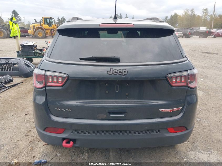 2018 Jeep Compass Trailhawk 4X4 VIN: 3C4NJDDB9JT129395 Lot: 43428049