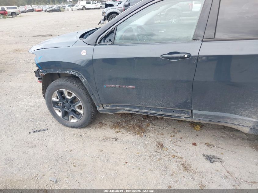 2018 Jeep Compass Trailhawk 4X4 VIN: 3C4NJDDB9JT129395 Lot: 43428049