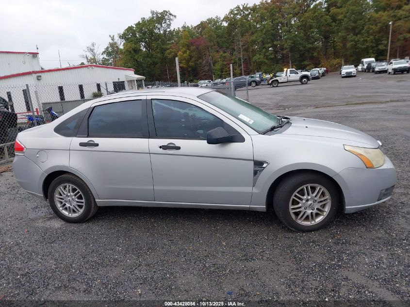 2008 Ford Focus Se/Ses VIN: 1FAHP35N88W66589 Lot: 43428056