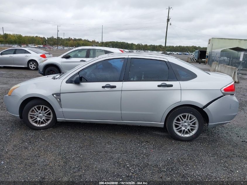 2008 Ford Focus Se/Ses VIN: 1FAHP35N88W66589 Lot: 43428056