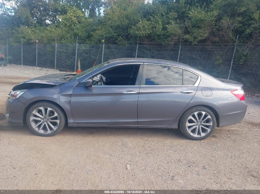 2015 Honda Accord Sport VIN: 1HGCR2F50FA217408 Lot: 43428065