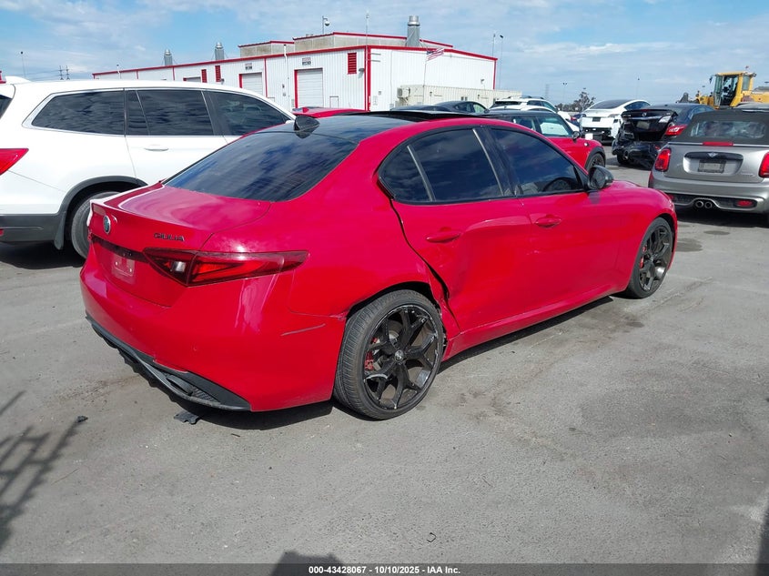 2020 ALFA ROMEO GIULIA SPORT RWD ZARFAMAN9L7626852