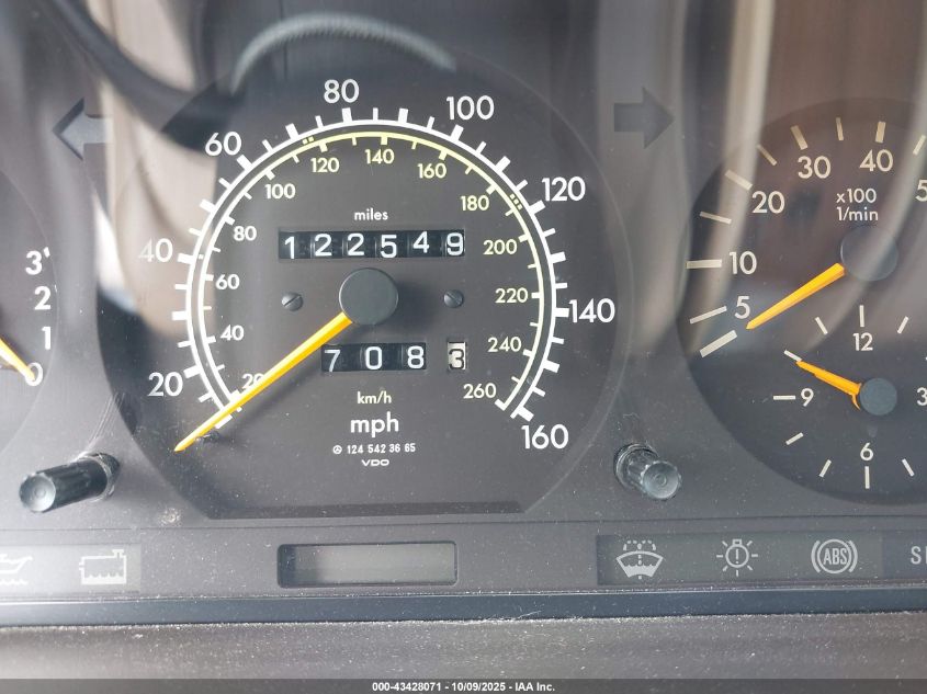 1995 Mercedes-Benz E 320 Base/320 Special VIN: WDBEA32E6SC266118 Lot: 43428071