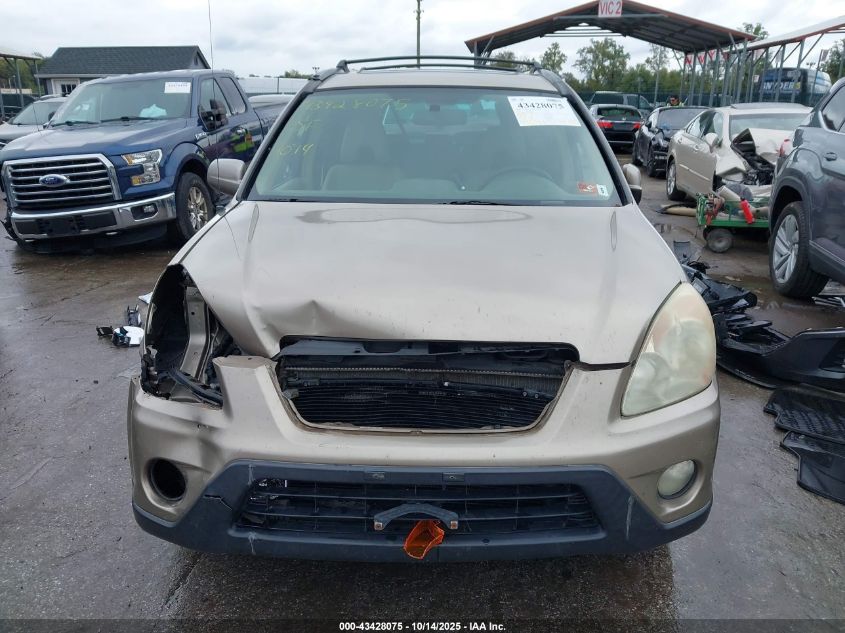 2006 Honda Cr-V Se VIN: SHSRD78976U422261 Lot: 43428075