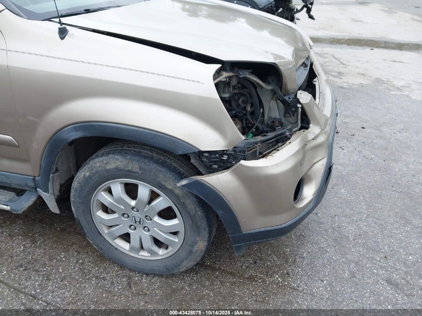 2006 Honda Cr-V Se VIN: SHSRD78976U422261 Lot: 43428075