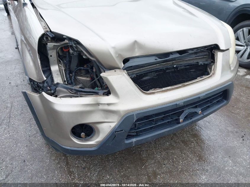 2006 Honda Cr-V Se VIN: SHSRD78976U422261 Lot: 43428075