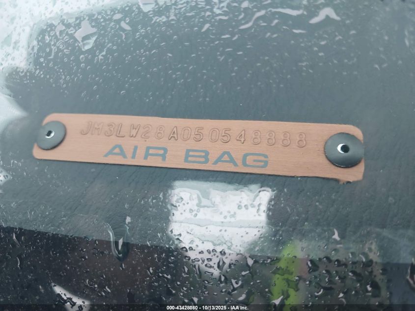 2005 Mazda Mpv Lx-Sv VIN: JM3LW28A050548888 Lot: 43428080