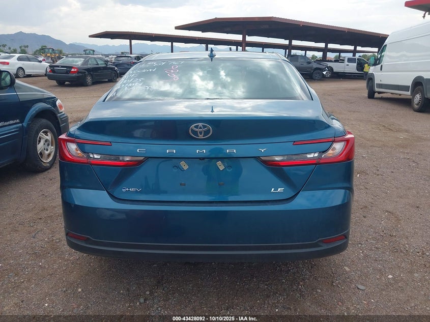 2025 Toyota Camry Le VIN: 4T1DAACK7SU525503 Lot: 43428092