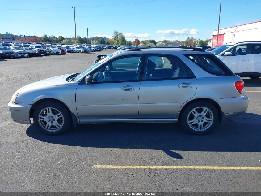 2005 Subaru Impreza 2.5Rs VIN: JF1GG67585H812921 Lot: 43428117