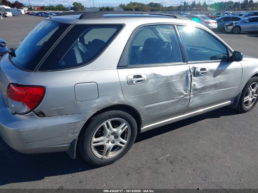 2005 Subaru Impreza 2.5Rs VIN: JF1GG67585H812921 Lot: 43428117