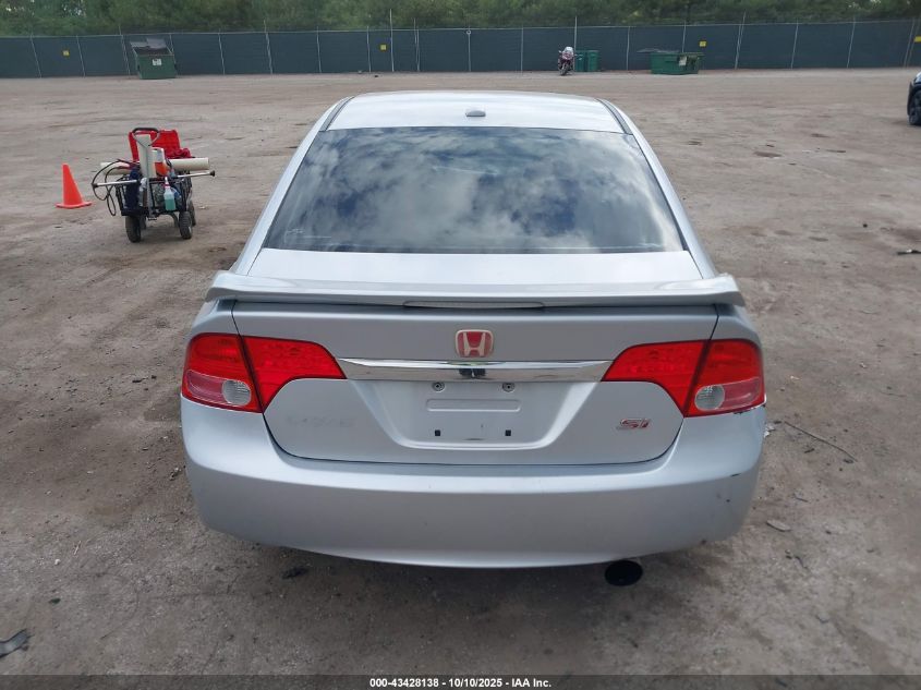 2009 Honda Civic Si VIN: 2HGFA55599H702949 Lot: 43428138