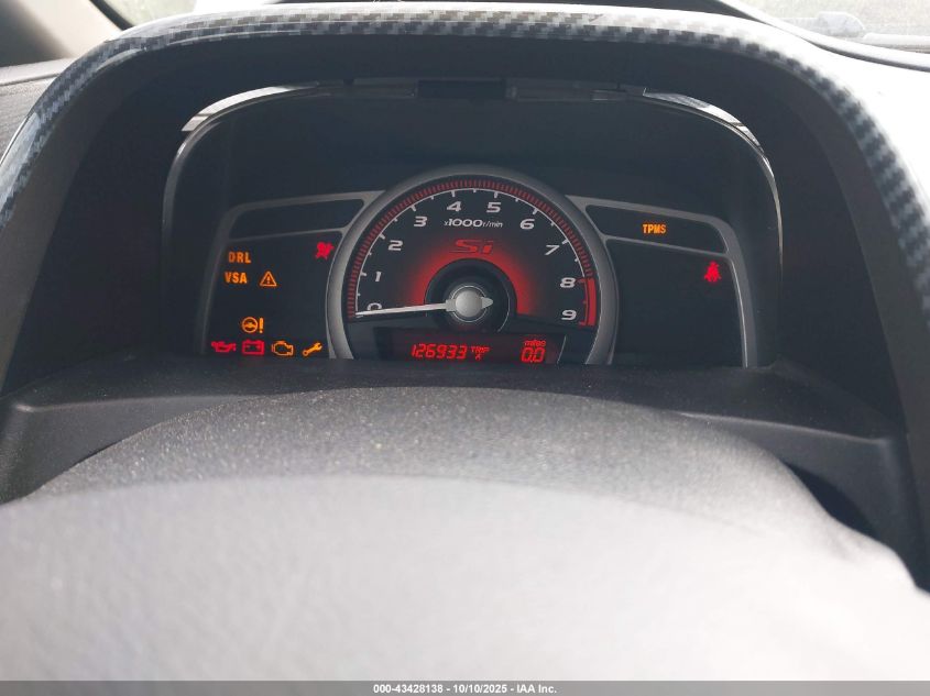 2009 Honda Civic Si VIN: 2HGFA55599H702949 Lot: 43428138