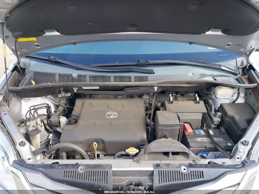 2013 Toyota Sienna Xle V6 8 Passenger VIN: 5TDYK3DC2DS387396 Lot: 43428145