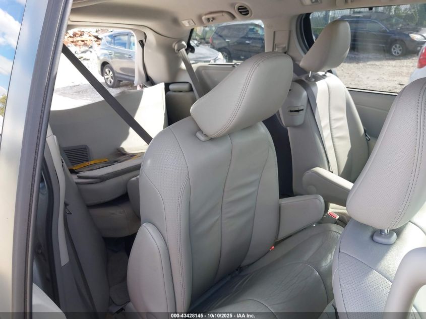 2013 Toyota Sienna Xle V6 8 Passenger VIN: 5TDYK3DC2DS387396 Lot: 43428145