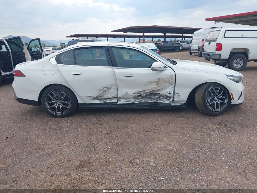 2026 BMW 530I VIN: WBA43FJ06TCV65279 Lot: 43428156