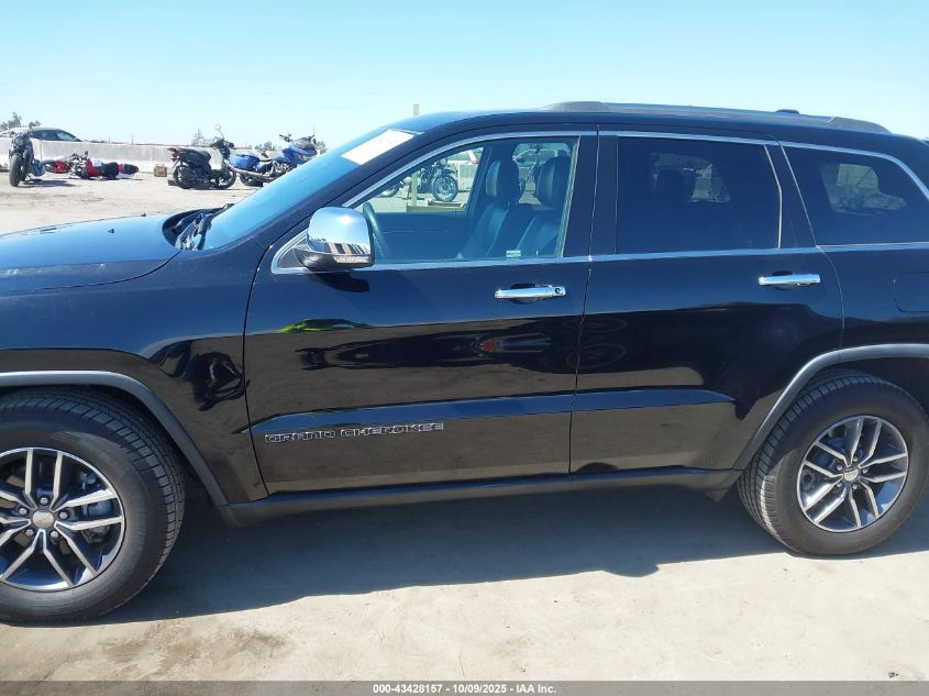 2017 Jeep Grand Cherokee Limited 4X2 VIN: 1C4RJEBG0HC779700 Lot: 43428157