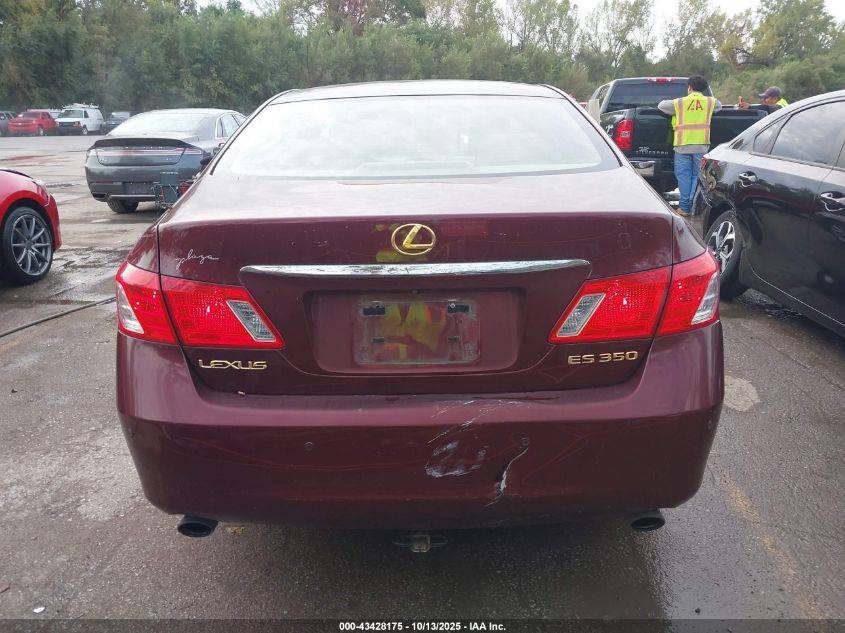 2007 Lexus Es 350 VIN: JTHBJ46G172075210 Lot: 43428175