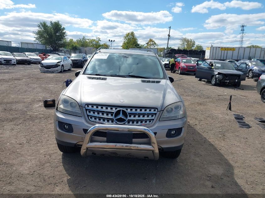 2007 Mercedes-Benz Ml 350 4Matic VIN: 4JGBB86EX7A251631 Lot: 43428190