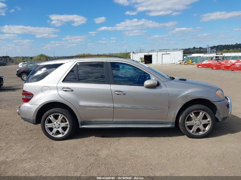 2007 Mercedes-Benz Ml 350 4Matic VIN: 4JGBB86EX7A251631 Lot: 43428190