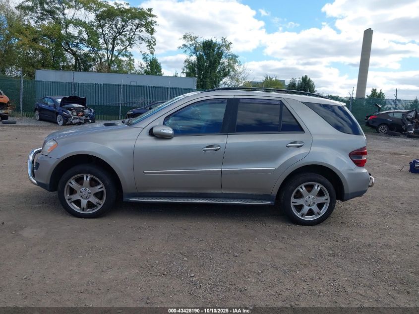 2007 Mercedes-Benz Ml 350 4Matic VIN: 4JGBB86EX7A251631 Lot: 43428190