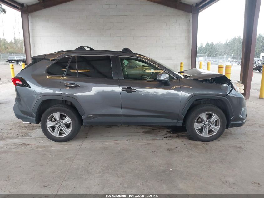 2023 Toyota Rav4 Hybrid Xle VIN: JTMRWRFV1PD202765 Lot: 43428195