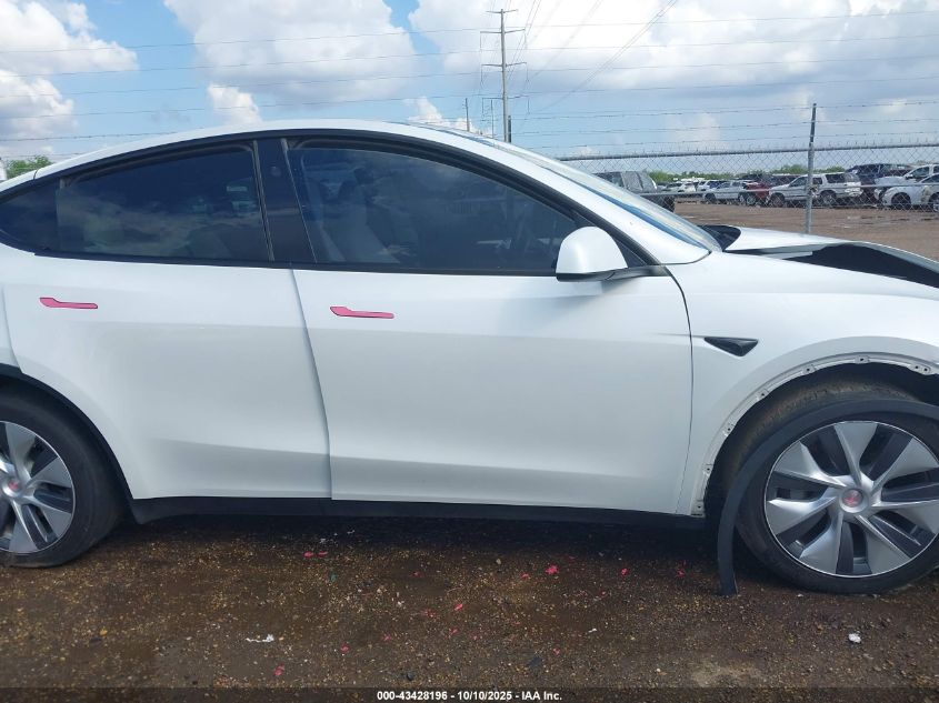 2023 Tesla Model Y Awd/Long Range Dual Motor All-Wheel Drive VIN: 7SAYGDEE3PA159519 Lot: 43428196