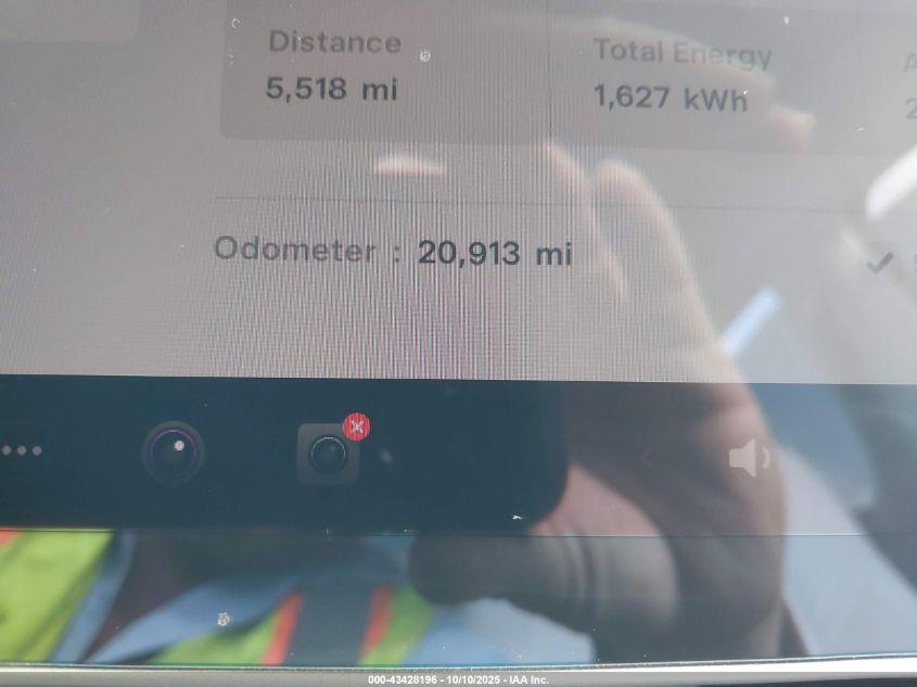 2023 Tesla Model Y Awd/Long Range Dual Motor All-Wheel Drive VIN: 7SAYGDEE3PA159519 Lot: 43428196