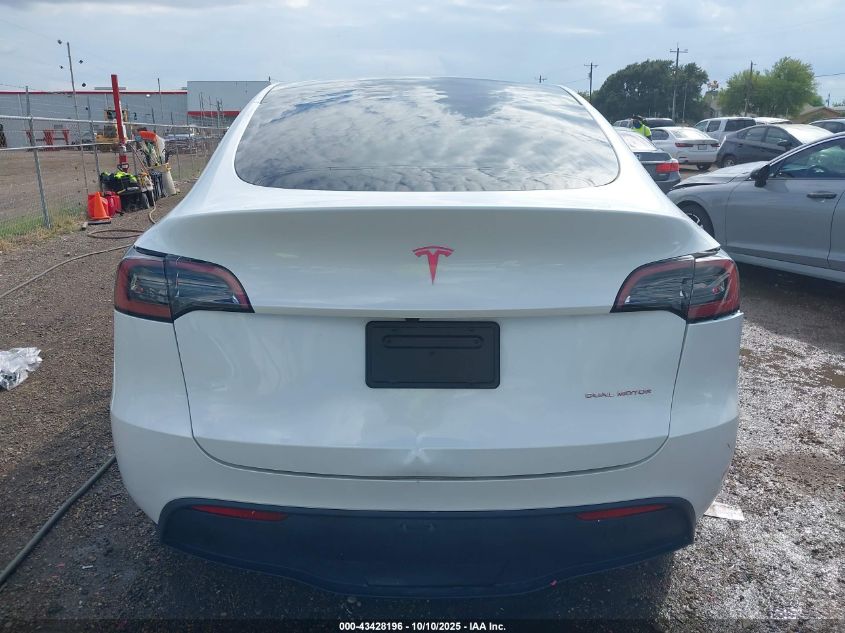 2023 Tesla Model Y Awd/Long Range Dual Motor All-Wheel Drive VIN: 7SAYGDEE3PA159519 Lot: 43428196