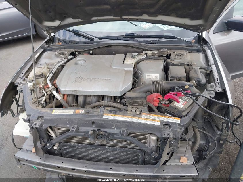 2010 Ford Fusion Hybrid VIN: 3FADP0L38AR173257 Lot: 43428230