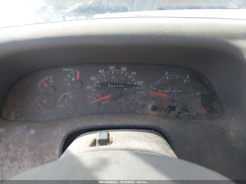 2000 Ford F-250 Lariat/Xl/Xlt VIN: 1FTNX20F7YEC55017 Lot: 43428232