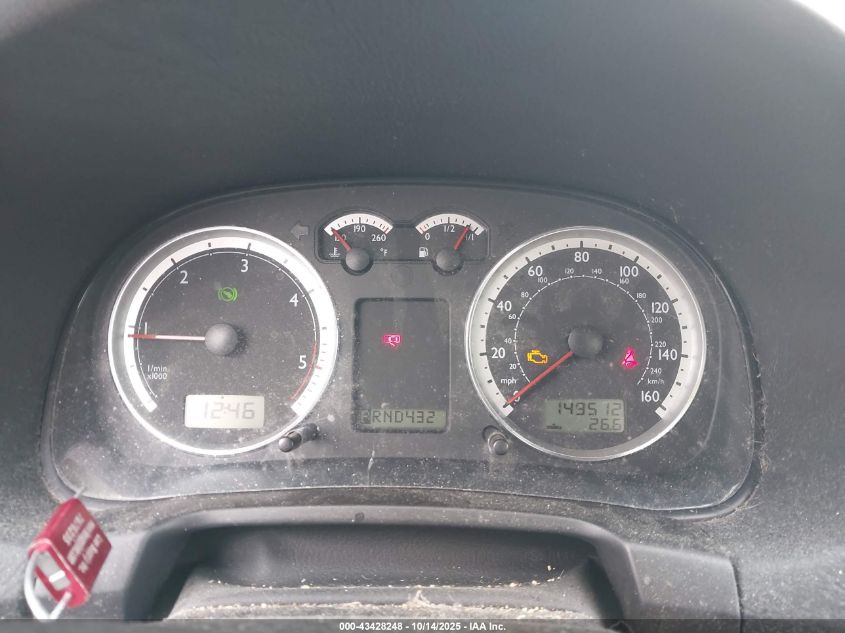 2004 Volkswagen Jetta Gls Tdi VIN: 3VWSR69M04M077619 Lot: 43428248