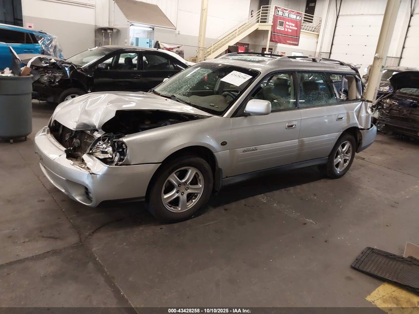4S3BH806X47630433 2004 SUBARU OUTBACK photo no. 2