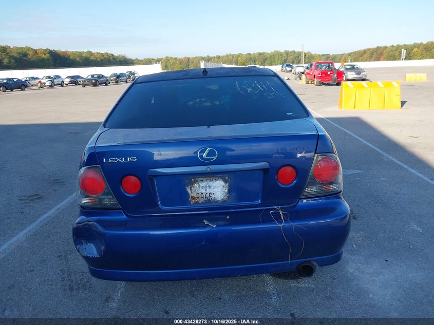 2003 Lexus Is 300 VIN: JTHBD192930066864 Lot: 43428273