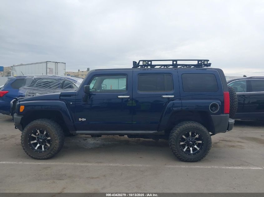 2007 Hummer H3 Suv VIN: 5GTDN13E378107306 Lot: 43428279