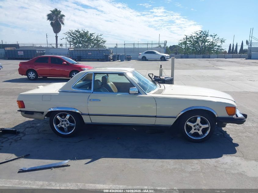 1984 Mercedes-Benz 380 Sl VIN: WDBBA45AXEA004717 Lot: 43428303