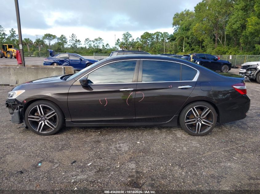 2017 Honda Accord Sport Se VIN: 1HGCR2F15HA201592 Lot: 43428338