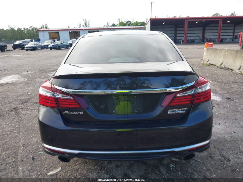 2017 Honda Accord Sport Se VIN: 1HGCR2F15HA201592 Lot: 43428338