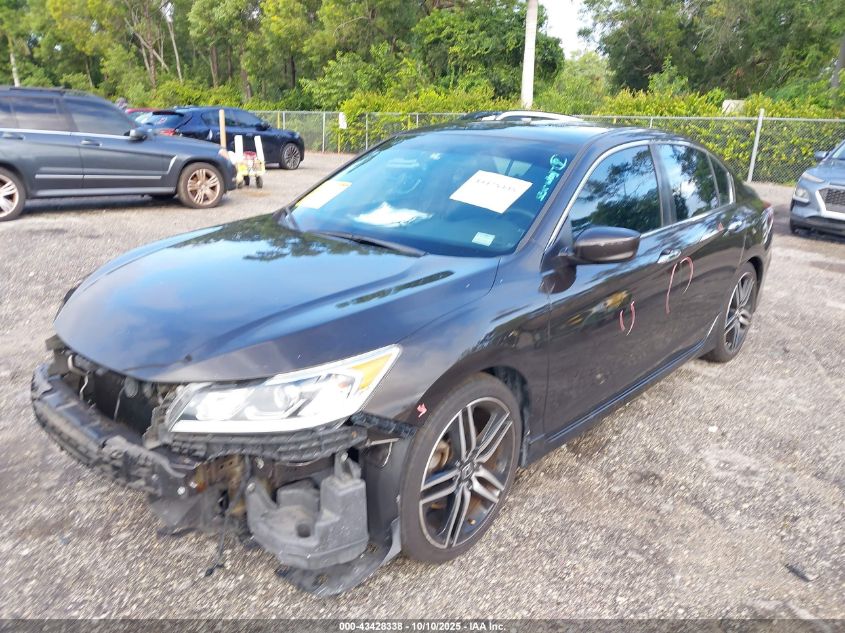 2017 Honda Accord Sport Se VIN: 1HGCR2F15HA201592 Lot: 43428338