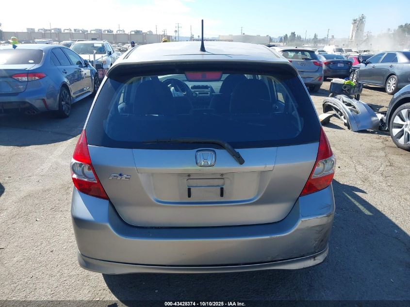 2007 Honda Fit Sport VIN: JHMGD38657S014034 Lot: 43428374