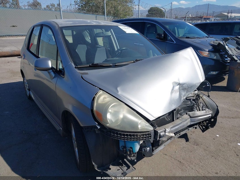 JHMGD38657S014034 2007 Honda Fit Sport auction photo 1
