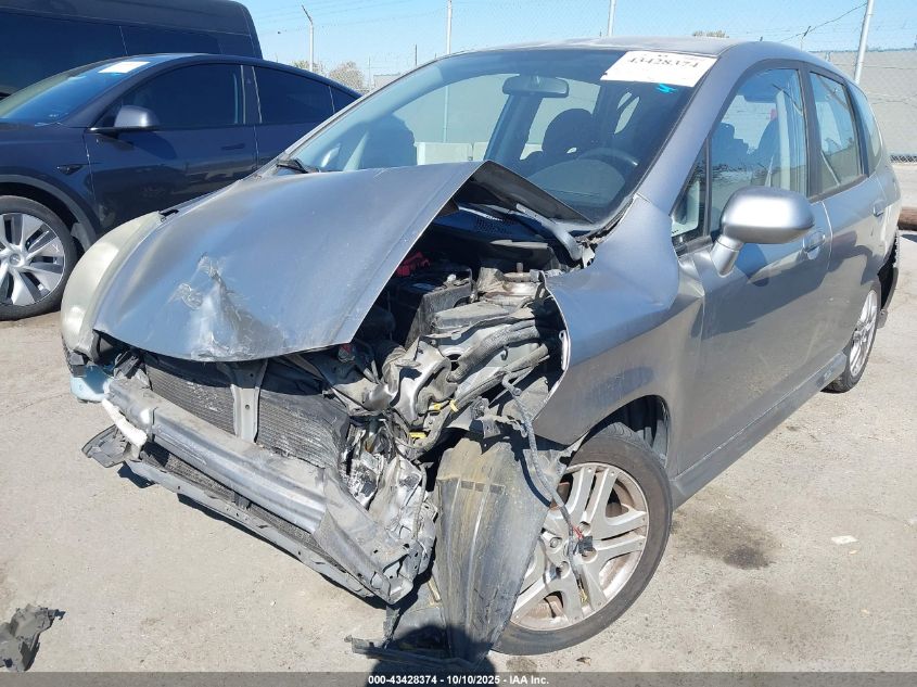 2007 Honda Fit Sport VIN: JHMGD38657S014034 Lot: 43428374