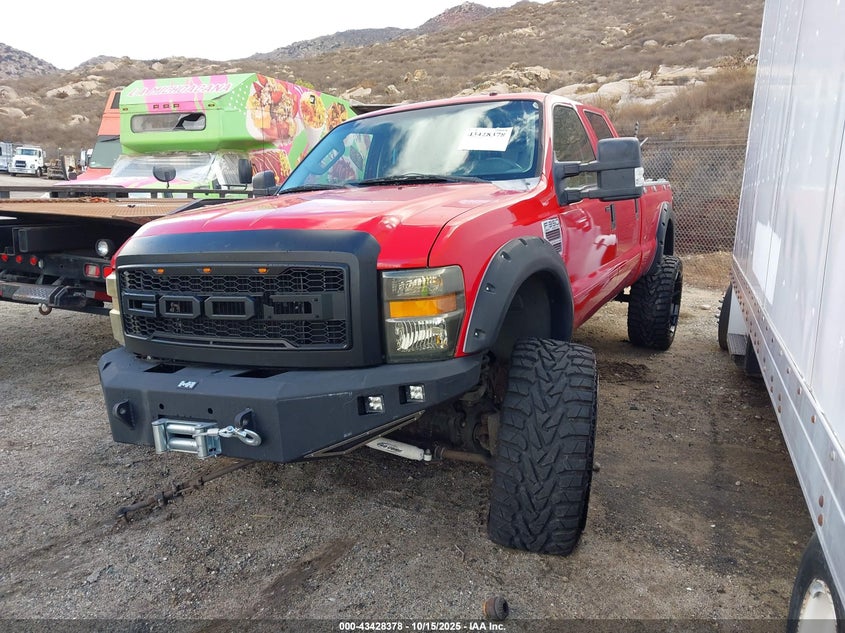 1FTWW31R08EB61504 2008 FORD F350 photo no. 2