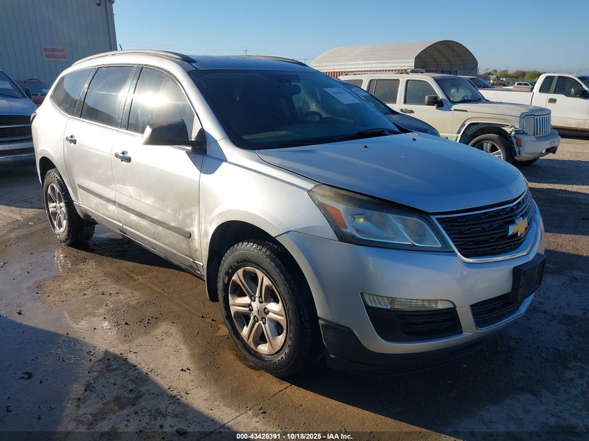 2014 CHEVROLET TRAVERSE LS - 1GNKRFKD8EJ270376