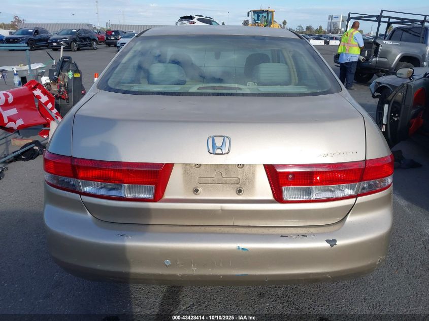 2004 Honda Accord VIN: 1H8EM66304A076504 Lot: 43428414