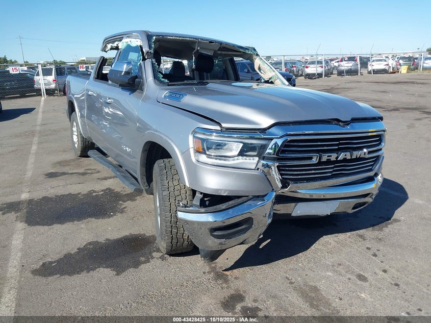 1C6SRFRT9MN818423 2021 Ram 1500 Laramie 4X4 6'4 Box auction photo 1