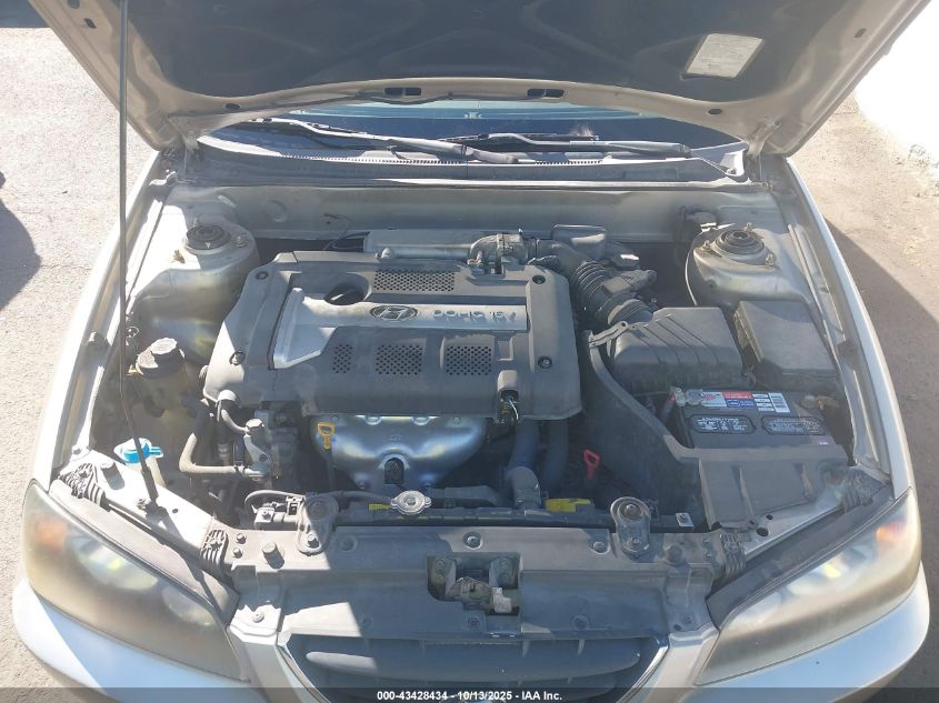 2005 Hyundai Elantra Gls/Gt VIN: KMHDN46D05U953548 Lot: 43428434